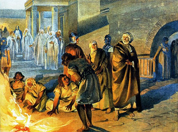 Нестеров Воскрешение Лазаря