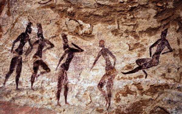 Танцующие женщины Когул Испания мезолит
