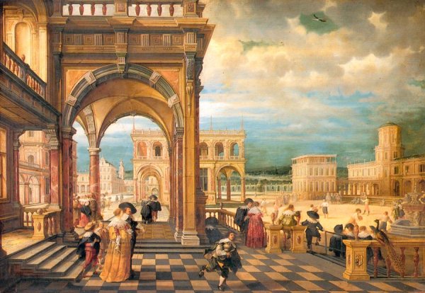 Итальянский дворец Хендрик Ван Стенвейк