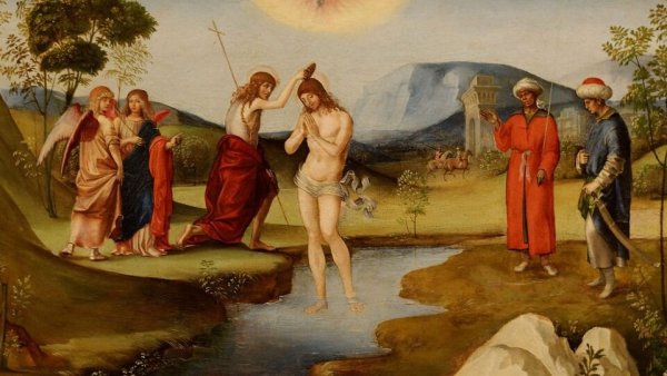 Иоанн Креститель крещение Иисуса Христа