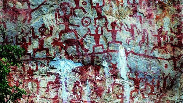 Наскальная живопись Китая