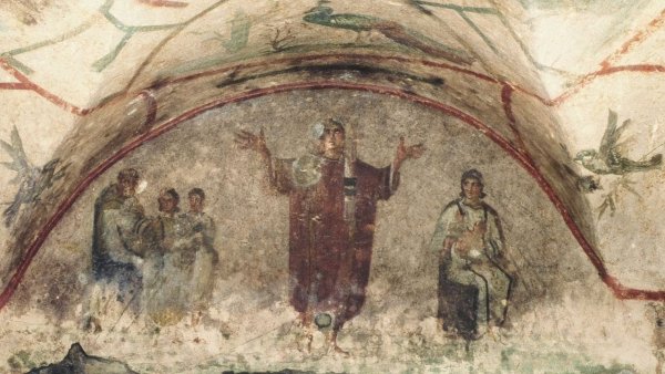 Фрески катакомб Оранта