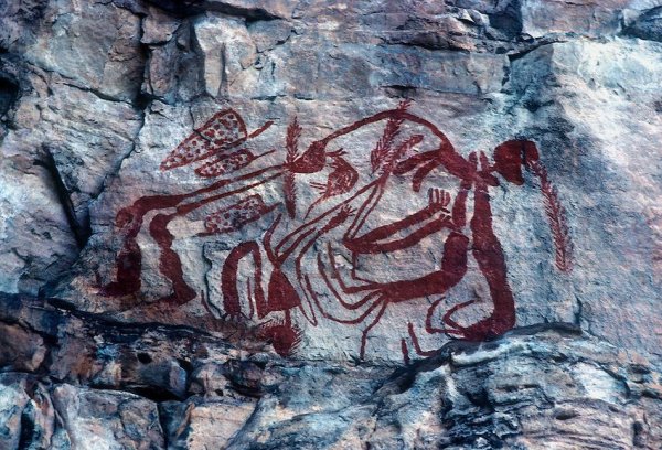 Скала мавров Наскальная живопись