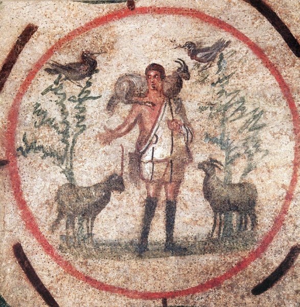 Катакомбы Петра и Марцеллина фрески