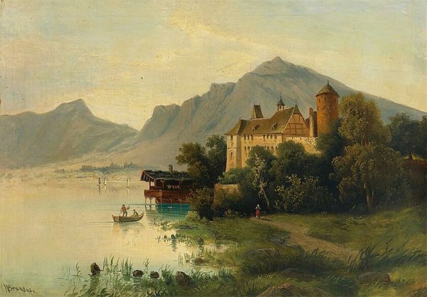 "Императрица Евгения и её дамы", Франц Ксавер Винтерхальтер, 1855