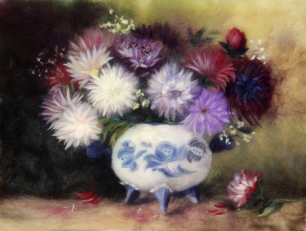 Картины шерстью Яны Богдановой