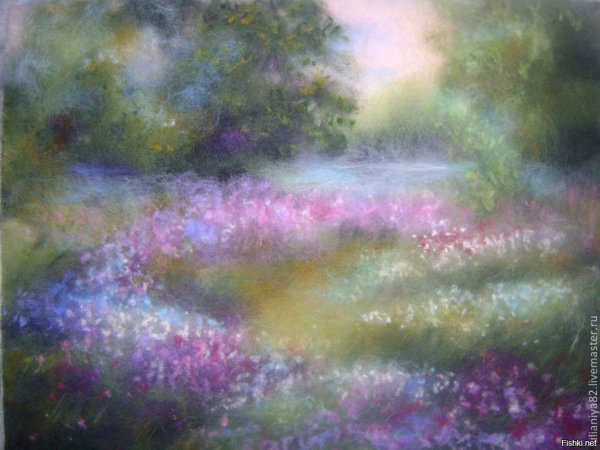 Картины шерстью Яна Богданова