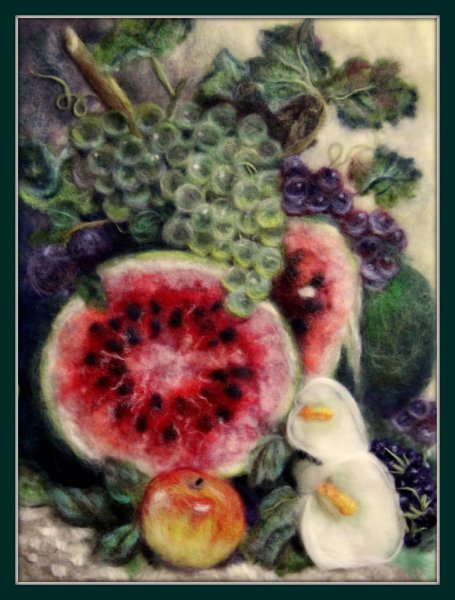 Шерстяная акварель Яна Богданова