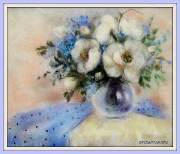 Картины шерстью Яны Богдановой