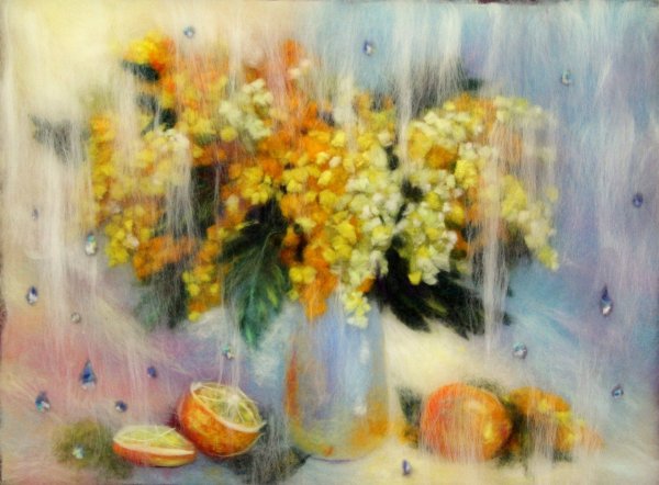 Шерстяная акварель Яна Богданова