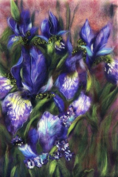 Шерстяная акварель Яны Богдановой