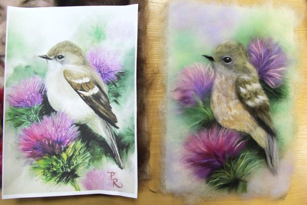 Шерстяная акварель Яна Богданова