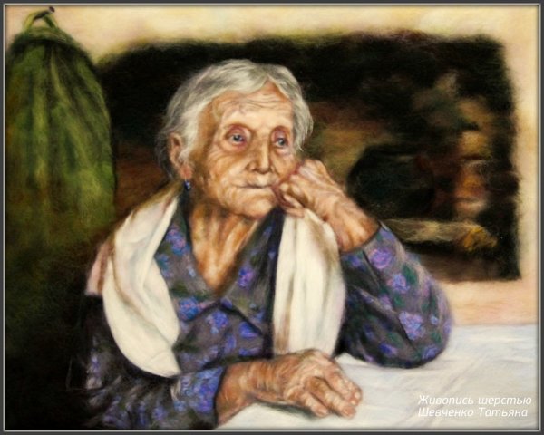 Шерстяная акварель Яна Богданова