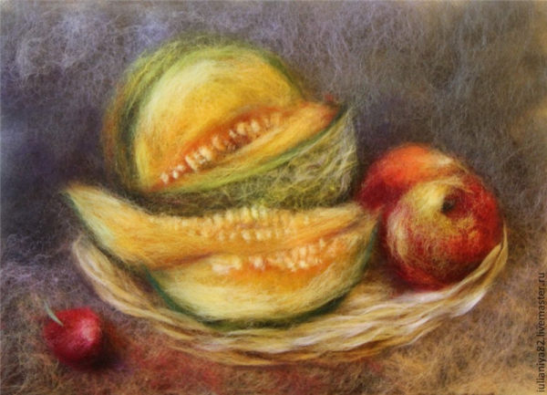 Картины шерстью Яны Богдановой