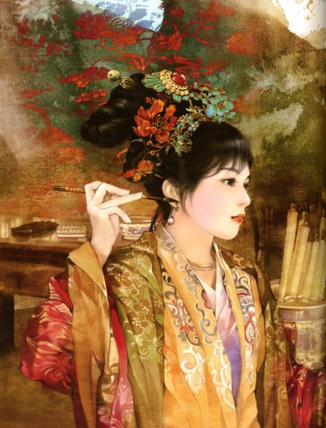 Портретная живопись - «Жэнь у Хуа»