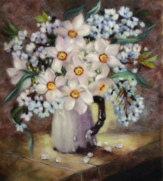 Картины шерстью Яны Богдановой