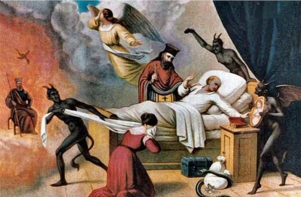 Монах покаяние картина