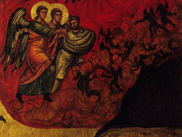 Авва Исаак Фивейский пришел в монастырь,