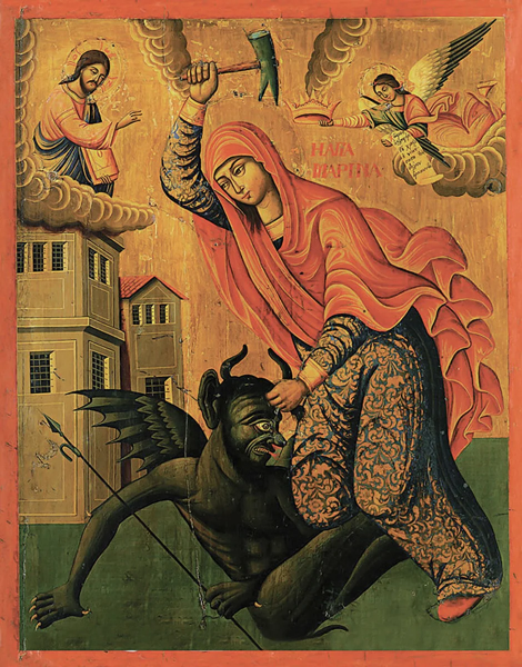 «Лев толстой в аду». 1883 Г