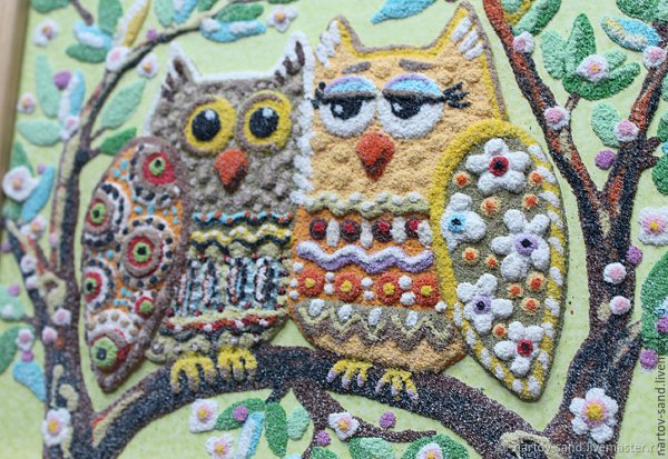 Кварцевая живопись какие краски