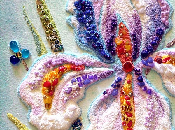 Картина цветным песком для взрослых