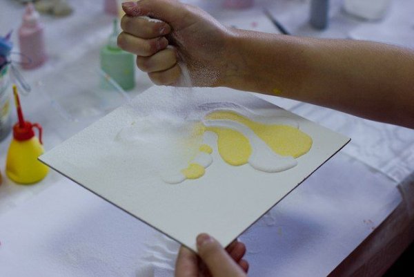 Картины из кварцевого песка