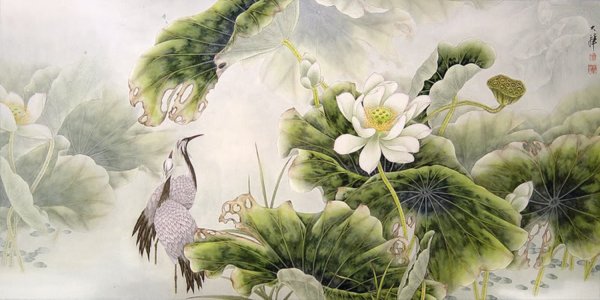 Китайский художник Лу Дахуа