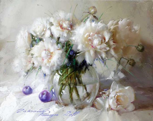 Художник Рамиль Гаппасов цветы