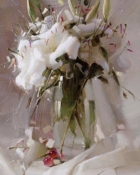 Художник Рамиль Гаппасов сирень