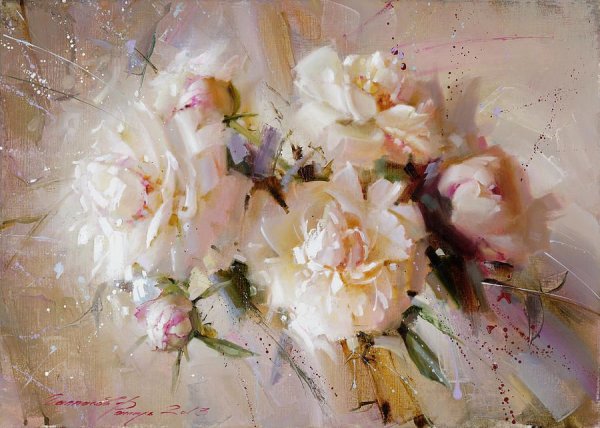 Художник Рамиль Гаппасов цветы