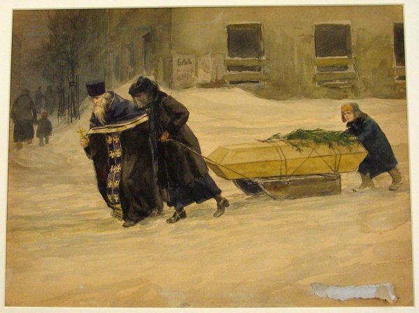 Владимиров Иван (1869-1947). Похороны