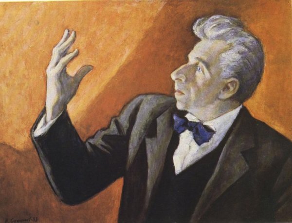 Серов портрет Станиславского