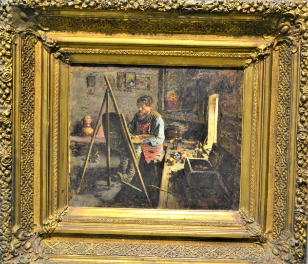 Картины передвижников в музее Врубеля