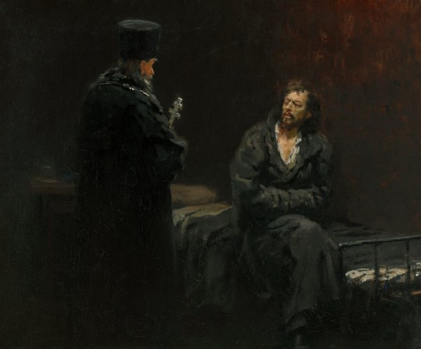 Репин Илья Ефимович отказ от исповеди