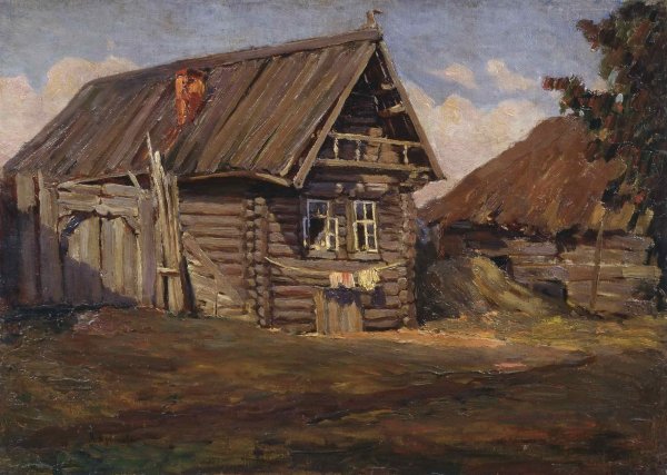 Абрам Архипов. Северная деревня
