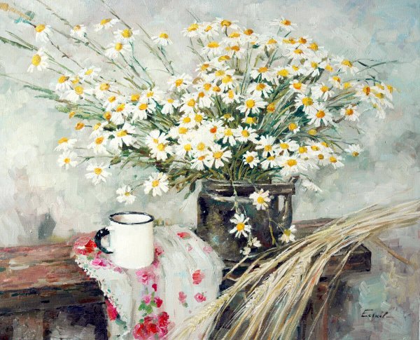 Еськов Павел художник букет