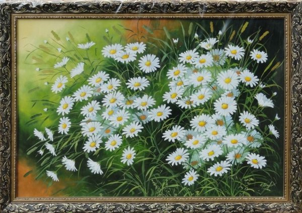 Картина ромашки