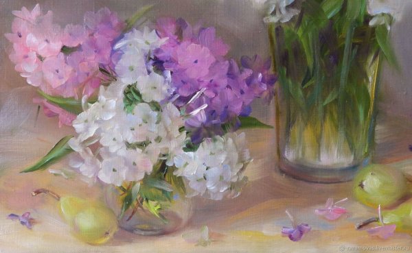 Светлана Родионова живопись Флоксы