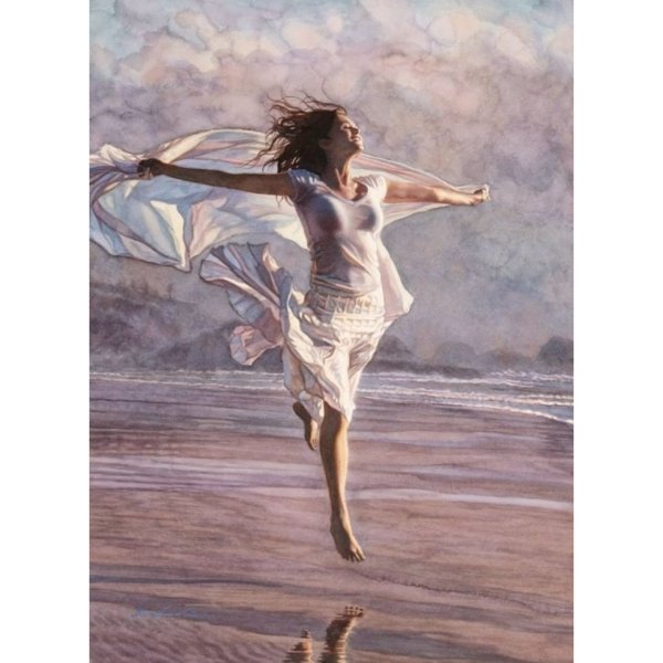 Девушка легкость