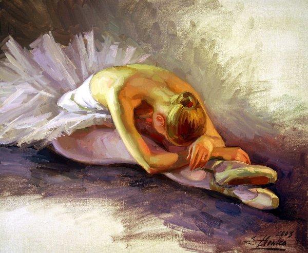 Serguei Zlenko художник балерины