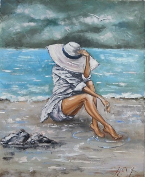 Художник Роман Величко картины осень