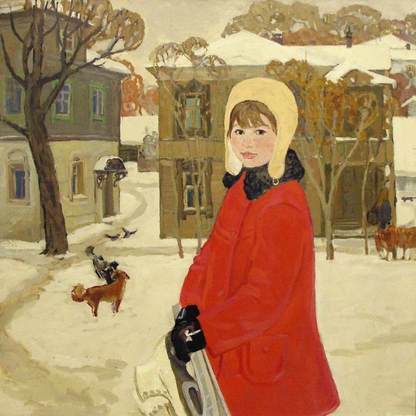 Образ зимы в картинах художников