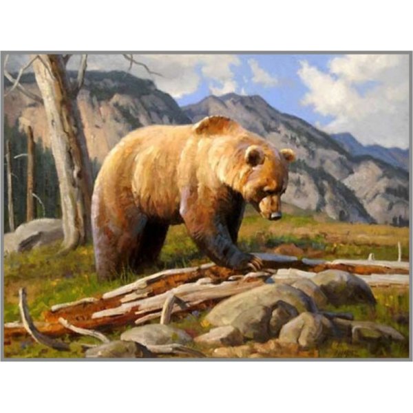 Эрик Цабель картина медведь