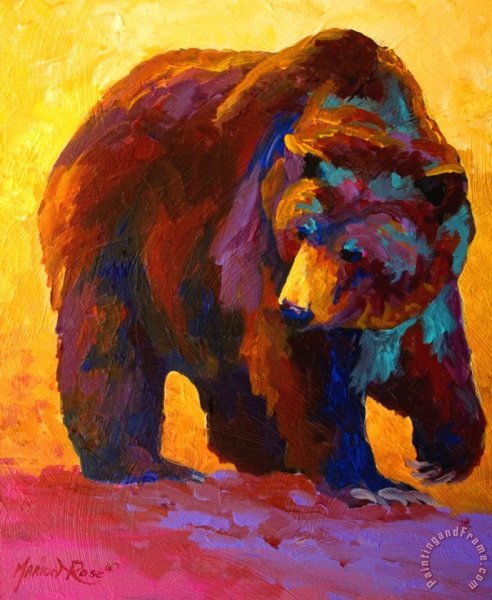 Медведь маслом