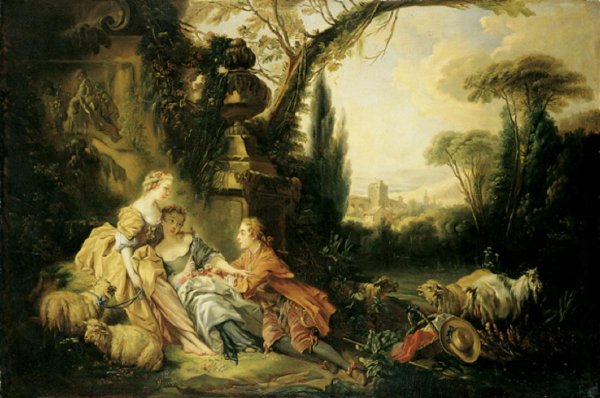 Рококо. Франсуа Буше. «Пастораль»