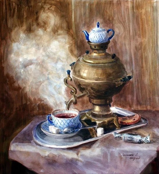 Самовар печка Андрияка