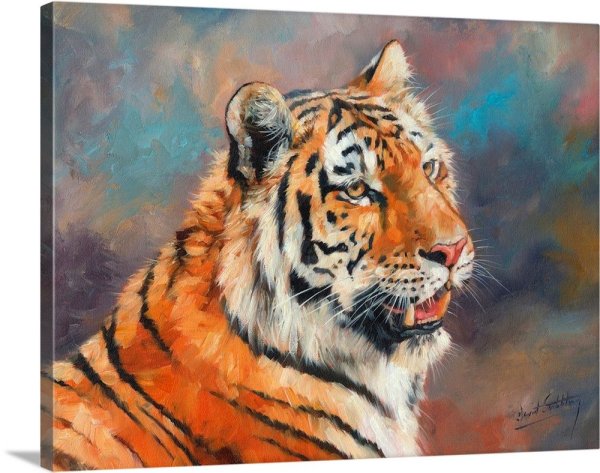 Тигр картина
