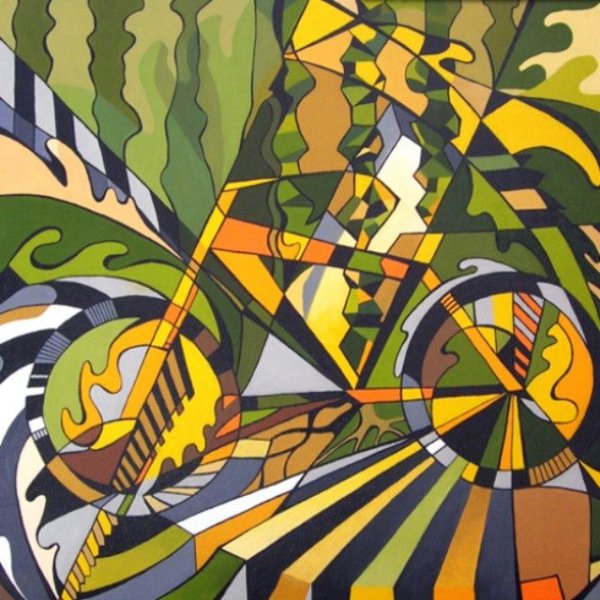 Абстрактно декоративная композиция