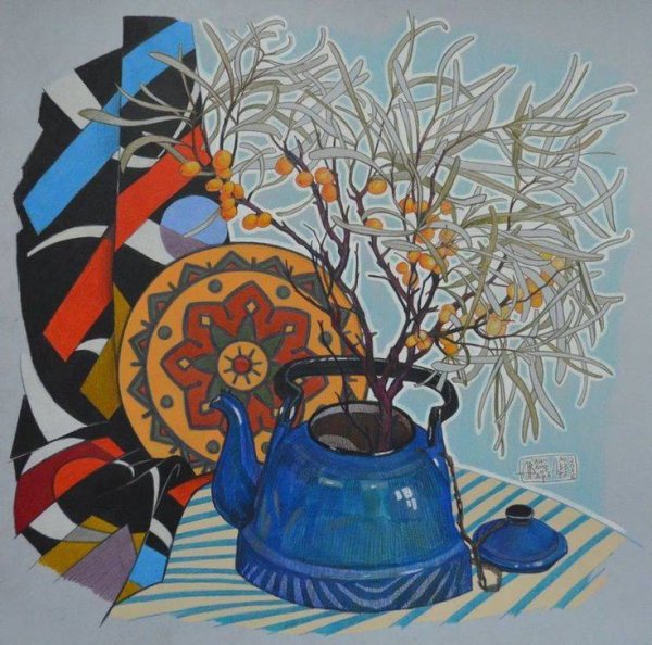 Анна Владимирова Графика пейзаж натюрморт техника