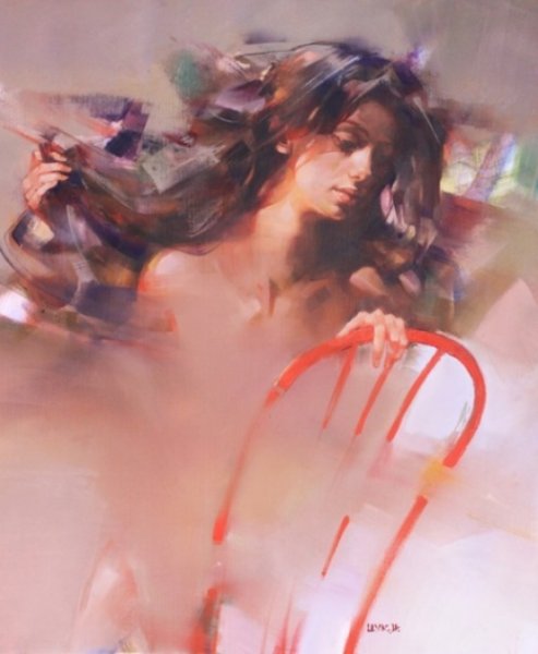 Живопись сирень Инна Цукахина